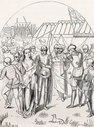Le martyre de Sainte Ursule, 1855